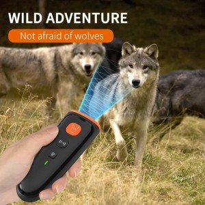 Dog Repeller No Dog Noise Anti Barking Device Ultrasonic Dog Bark Deterrent Devices Training 3 Modes USB Rechargeable