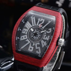 Frank Wood Pattern Glow Men's Quartz Personalized Watch