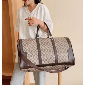 Double duffle bag Duffel Bags luggages pu leather handBags Women large capacity luggage bag baggage waterproof handbag Casual Travel Luxury designer bag