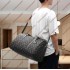 high quality Luxury bag Men Duffle Bag Women Travel Bags Hand Luggage Travel Bags Men Pu Leather Handbags Large CrossBody Bags Totes Purse Crossbody Bag 55cm