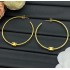 Classic INS Style Designer Hoop Earrings Eardrop Popular Big Circle Huggie Earring Jewelry for Women Brand High Quality Jewelry Wedding Party Accessories