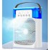 Electric Fans Portable Humidifier Fan AIr Conditioner Household Small Air Cooler Hydrocooling Portable Air Adjustment For Office 3 Speed Fan 9GW1