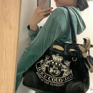 Evening Y2K Vintage Retro Chic Embroidery Veet Shoulder Bag Ladies High Capacity Tote Bags Shopping Handbags For Women 230828 57d9 4