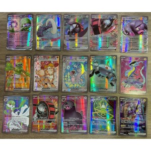2023 New Card Games Full Flash Card Best TCG Cards Dot Flash 30New ex 33Vstar Ultra Rare Rainbow Arceus DIY Card Packs Kids Shiny Gift