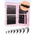 GROINNEYA Eyelash Clusters Kit Large capacity Wispy Individual Lashes Natural DIY Cluster Eyelash Extensions for Beginners Q250508 GROINNEYA Eyelash Clusters Kit Large capacity Wispy Individual Lashes Natural DIY Cluster Eyelash Extensions for Beginners Q250508