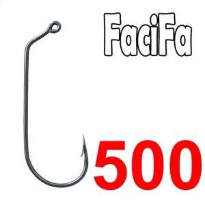 500 pcs Big Jig Fishing Hook 60 degree Jig Hook Fishhook Size 3/0 4/0 5/0 Single hook Fishing Tackle Accessories 241230bj