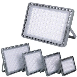400W High Bay Warehouse Floodlights Lights 100W LED Shop Lighting 6000K 300W 200W Waterproof Dust Proof IP65 for Factory crestech (Emitting Cold White)