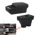 For Peugeot 208 Armrest Box Storage box Car accessories Retrofit parts Interior details Cup holder 2012-2018 For Peugeot 208 Armrest Box Storage box Car accessories Retrofit parts Interior details Cup holder 2012-2018