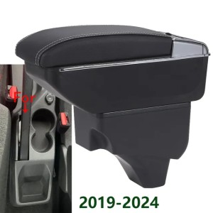 Reposabrazos para Peugeot 208, caja de almacenamiento para Peugeot 2008, Cenicero, piezas de reacondicionamiento, accesorios de detalle Interior, 2019-2024
