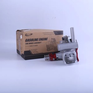 New RCGF 70cc Twin Cylinder Petrol/Gasoline Engine Dual Cylinder with Muffler/Igniton/Spark Plug for RC Model Airplane