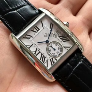 Designer mens watch automatic machinery tank montre watches high quality Square leather strap wristwatch mens movement watches fashionable gifts