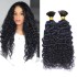 Mongolian Afro Kinky Curly Human Hair Bulk Braiding Hair Bundles Extensions No Weft For Black Women