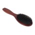 Boar Bristle Hair Brush Oval Anti-static Hair Comb Oval Paddle Hair Brush Wooden Handle Hairbrush Reducing for Women and Men