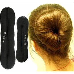 Wholesale-TS 2015 hot sale Women's Magic Foam Sponge Hairdisk Hair Device Donut Quick Messy Bun Updo Headwear