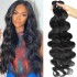 30inch Mink Brazilian Virgin Hair Body Wave 4 Bundles Unprocessed Brazilian Body Wave Human Hair Peruvian Malaysian Indian Hair Bundles (Natural Color)