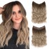 A one-piece Hair for women, long wavy curls, fluffy and natural clips, fishline hair pieces Extensions Human A one-piece Hair for women, long wavy curls, fluffy and natural clips, fishline hair pieces Extensions Human