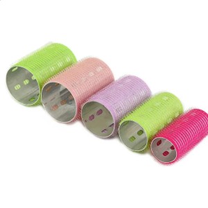 12pcs/set Aluminum Foil Core Nylon Hair Rollers Fast Heating Big Self Grip Curlers Air Bang Sleep Self-Adhesive Curg Bar 1675 241226