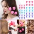 Hair Rollers 20pcs Soft Rubber Silicone Heatless Curler Twist Clips No Heat Curls DIY Styling Tools for Girl 230325