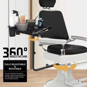 Hair Salon Tray Beauty Equipment Furniture Chair Rotatable Hair Salon Barber Chair Tray