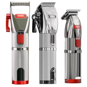 Madeshow M5f Hair Clipper Professional Trimmer For Men Cordless cutting Machine Top Quality Barber Instrument 220712 (Clear)