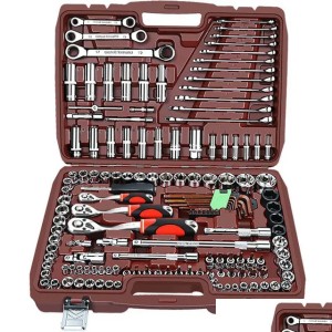 Car Repair Tool Ratchet Torque Wrench Spanner Screwdriver Socket Set Combo Tools Kit Bicycle Repairing Nic A Drop Delivery