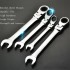 8-24mm Flexible Head Combination Ratchet Wrench Automatic Heads Labor-saving Open & Torx Wrenchs Auto Repair Hardware Tools 8-24mm Flexible Head Combination Ratchet Wrench Automatic Heads Labor-saving Open & Torx Wrenchs Auto Repair Hardware Tools
