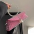 Diamond Handbags For Women Wedding Party Handle Bag Bling Rhinestone Prom Party Bridal Sparkly Evening Clutch Square Bags Tote