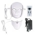 7 Color LED light Therapy face Beauty Machine LED Facial Neck Mask With Microcurrent for skin whitening device dhl free shipment 7 Color LED light Therapy face Beauty Machine LED Facial Neck Mask With Microcurrent for skin whitening device dhl free shipment
