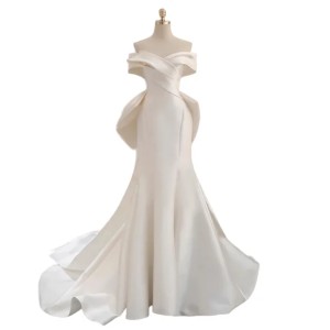 G655 Engagement dress high-end light luxury niche socialite temperament tube top dress (NO.3)