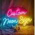 Custom Neon Sign Personalised LED Neon Lighting Custom Led Light Name Decor Wedding Sign Bedroom Home Bar Wall Neon DecorationsXJ250626