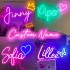 LED Neon Sign Customized Name Signature Personalized Dimmable Neon Night Light Christmas Gift for Boys and Girls Bedroom Decoration Wall Mounted Neon USB 5V L240910 LED Neon Sign Customized Name Signature Personalized Dimmable Neon Night Light Christmas Gift for Boys and Girls Bedroom Decoration Wall Mounted Neon USB 5V L240910