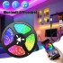 3.28FT 9.84FT 16.4FT Smart LED Strips Light Bluetooth Controller 5050 RGB DC 5V Decorative Lamp For Bedroom DIY Multiple Colors Drop Ship (Emitting) 3.28FT 9.84FT 16.4FT Smart LED Strips Light Bluetooth Controller 5050 RGB DC 5V Decorative Lamp For Bedroom DIY Multiple Colors Drop Ship (Emitting)