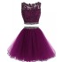 Two Pieces Short Prom Homecoming Dresses 2021 A Line Tulle Beaded Crystals Appliques Graduation Cocktail Party Gown QC1303 (Size Size Guide) Two Pieces Short Prom Homecoming Dresses 2021 A Line Tulle Beaded Crystals Appliques Graduation Cocktail Party Gown QC1303 (Size Size Guide)