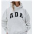 ada hoodie designer woman hoodie Plus Size Oversized Women And Men Cotton Loose Hoodies Letters Fashion Lady ADA Loose Casual Pure Cotton Tops a55 b6d (Size Size Guide)