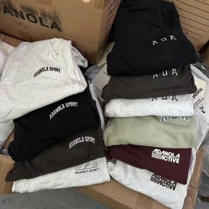 25ss adanolada oversized sweatshirts ada cotton loose hoodies letters embroideried fashion lady sweaters comfy jumpers 4de (Size Size Guide)