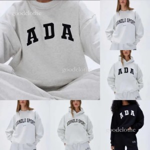 25Ss Ada Oversized Fashion Sweatshirts Adanolada Hoodies Cotton Loose Ada Hoodies Letters Embroideried Fashion Lady Adanolaes Sweaters 21A Df4 (Size Size Guide)