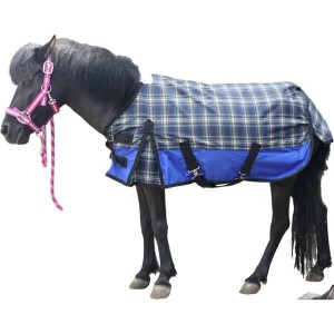 Horse Stable Blankets Sheets Leaforest 600 Denier Waterproof Shetland Rug Pony Foal No Fill Blue 45 Drop Delivery Pet Supplies Dhu01 (Pearl White)