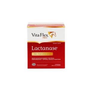 Vita Flex Lactanase Performance Supplement for Horses, 25 Gram, Count of 12