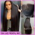 Glamorous 100% Raw Human Hair 13x4 HD Lace Frontal Wig 32 Inch Brazilian Indian Silky Straight 18 20 22 24 26 28 30inches (Natural Color)