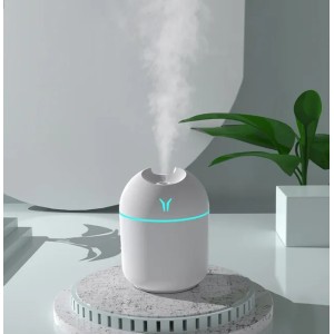 Mini Air Humidifier Oil Diffuser For Home Car 250ML Ultrasonic Mist Maker with LED Night Lamp Diffuser