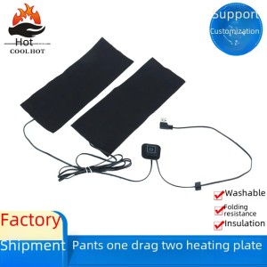 Spot pants heating vest flexible heating cloth washable knee warm
