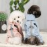 Cross-border new pet clothes dog raincoat all-inclusive waterproof hooded four-legged cat and dog supplies spot wholesale
