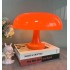 Mushroom table lamp minimalist modern bedroom bedside lamp Danish designer orange decorative table lamp Z250618 Mushroom table lamp minimalist modern bedroom bedside lamp Danish designer orange decorative table lamp Z250618