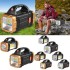 Camping Lantern USB Rechargeable IP44 Waterproof Camping Flashlight Power Bank Solar Powered Camping Torch for Outdoor EmergencyLX241113