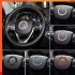 Bling Car Steering Wheel Emblem Sticker Accessories Diamond Rhinestone Auto Interior Badge Decal Cover Trim for Jeep