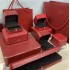 Designer Jewelry Boxes Ring Case Necklace Bracelets Box Jewelry Packaging & Display With Certificate and Handbag