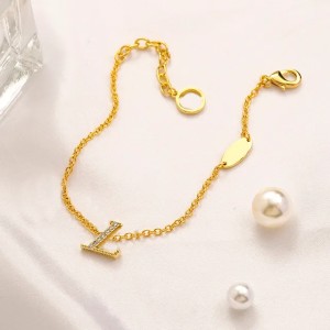 Women Earrings Ear Stud Bracelets Necklace Gold Plated Crystal Geometric Earring for Wedding Party Jewerlry Set Accessories (Mixed Colors)