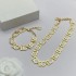 New fashion letter collar necklace Women's gold luxury designer bracelet Jewelry Sets party gifts jewelry (No box)