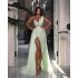 Classic Ball Gown Slim Fit Lace Prom Dress Women Evening Dresses Side Split Shine Sequined Beads Party Grown Vestidos De Novia Customized L24921 (Size Size Guide) Classic Ball Gown Slim Fit Lace Prom Dress Women Evening Dresses Side Split Shine Sequined Beads Party Grown Vestidos De Novia Customized L24921 (Size Size Guide)