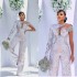 Country Wedding Jumpsuits Dress One Shoulder Beading Bridal Gowns Lace Long Sleeve Elegant Birde Dresses (Size Size Guide)